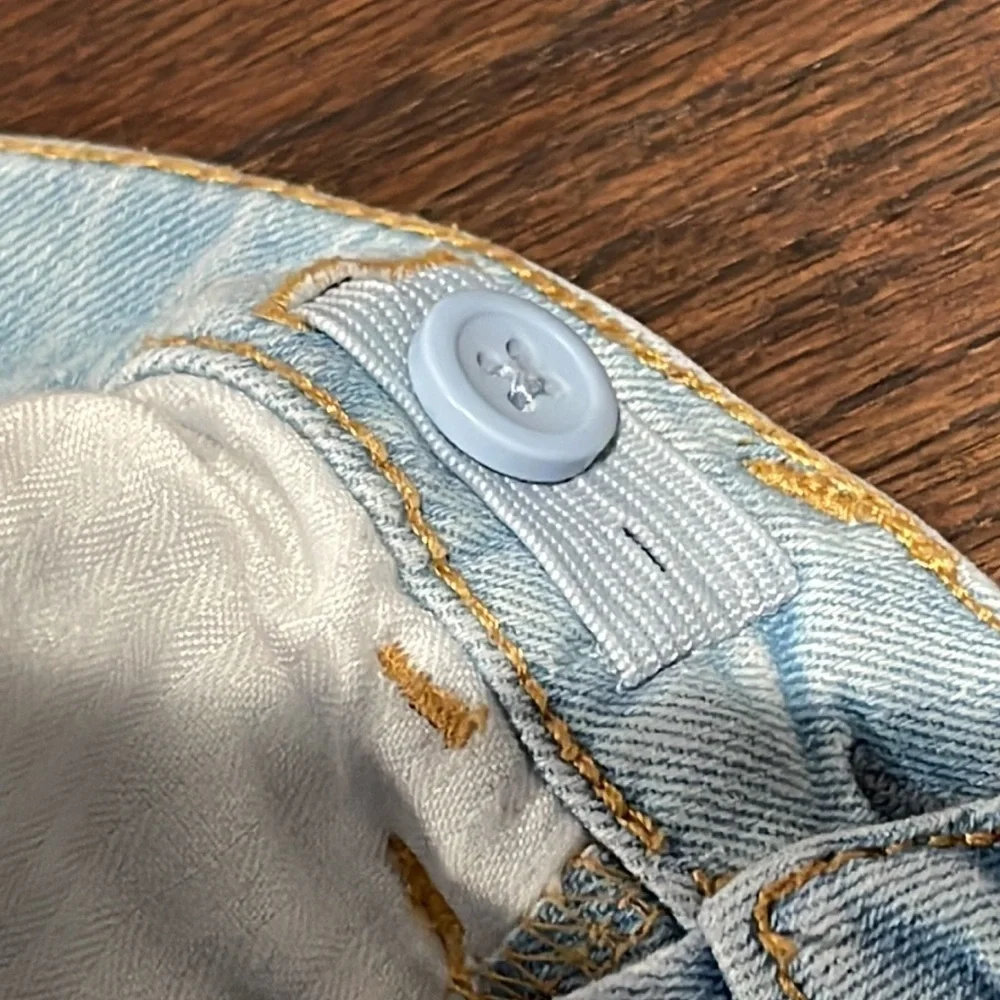 Gap Girls Blue Shortie Shorts Size 6